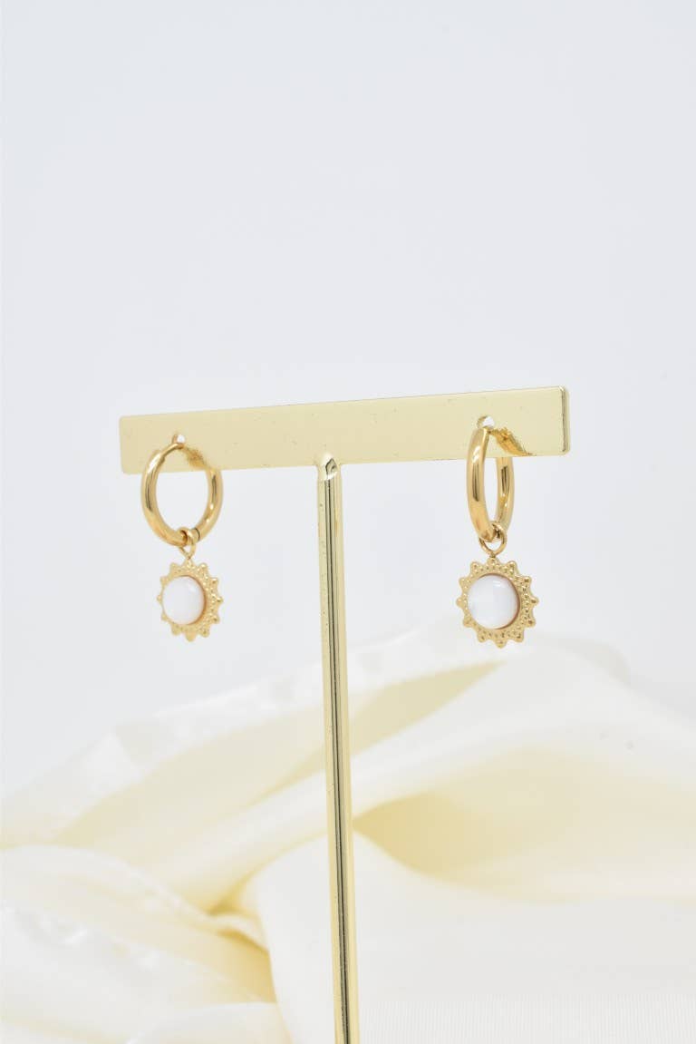 Aurelia Earrings | Mother Of Pearl
