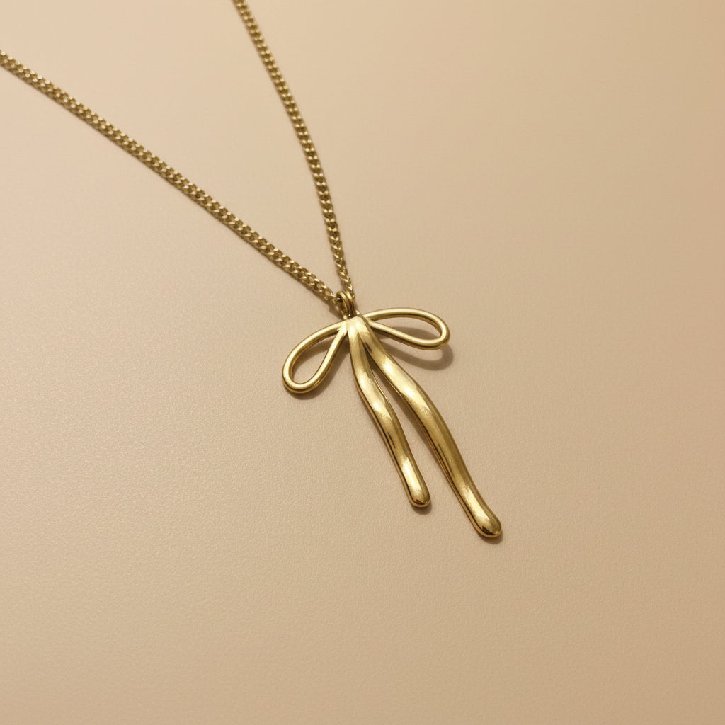 Tendril Necklace | Stainless Steel