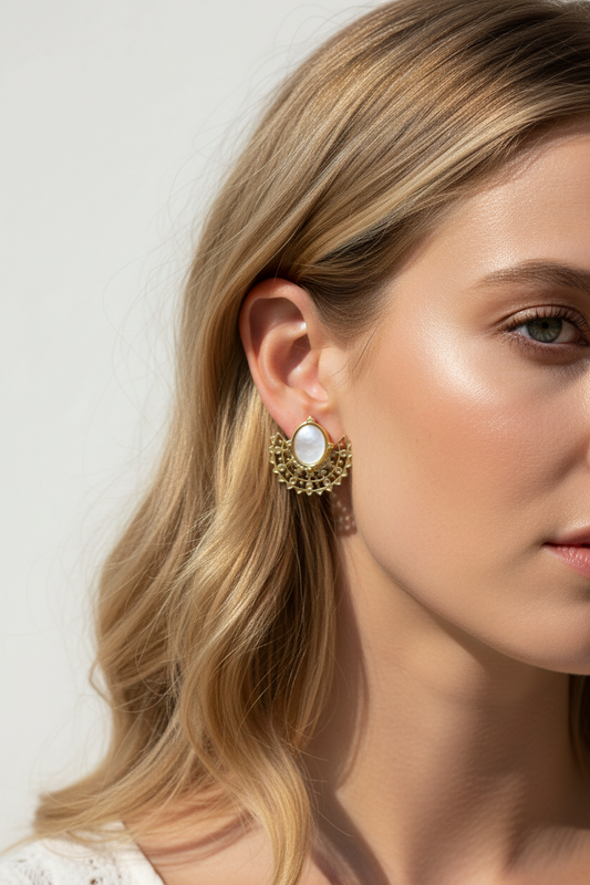 Bohemystic Earrings | Mother Of Pearl