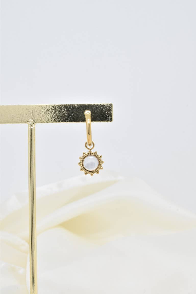 Aurelia Earrings | Mother Of Pearl