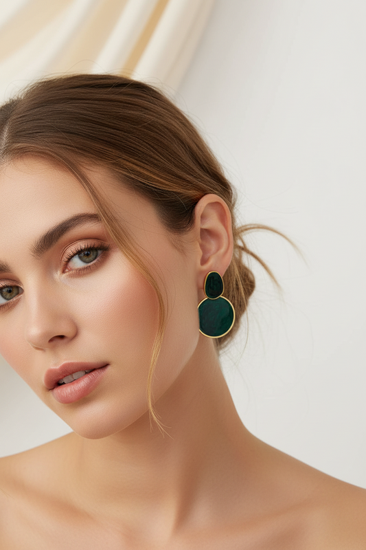 Green Aura | Earrings