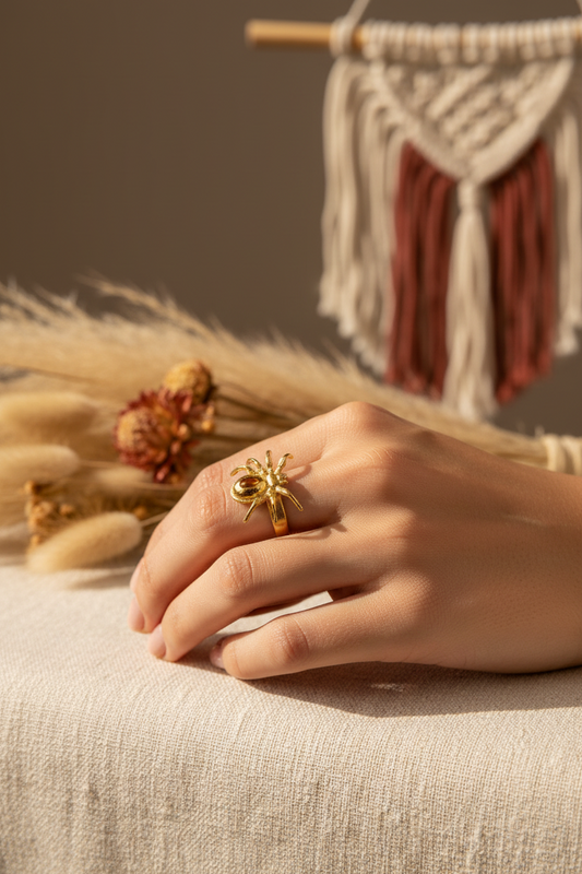 Weaver's Web | Adjustable Ring